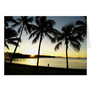 Sunset over Airlie Beach, QLD, Australia