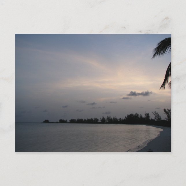 Sunset over Anegada Island Postcard (Front)