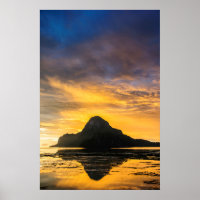 Sunset Over Bacuit Archipelago