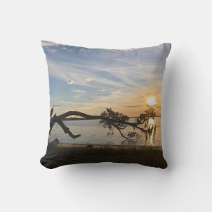 Sunset Over East Bay Cushion