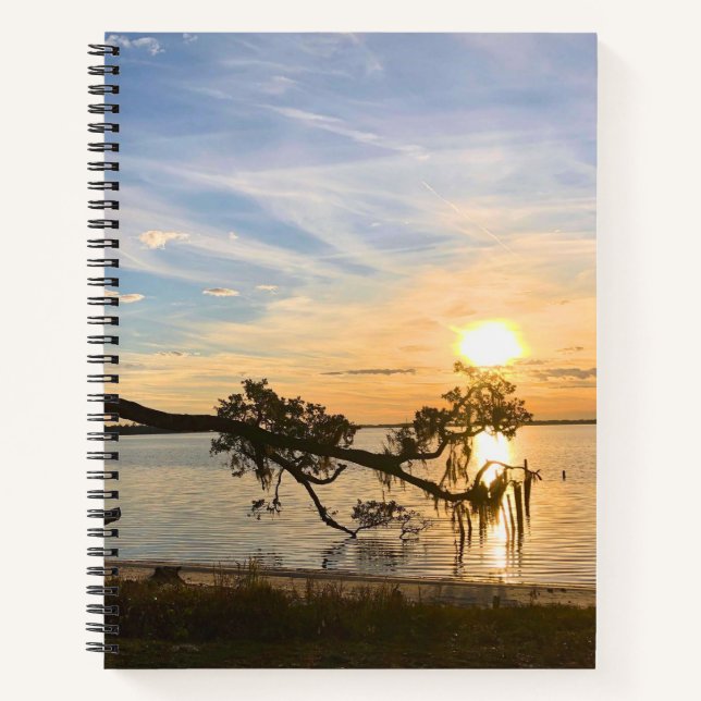 Sunset Over East Bay Notebook (Front)