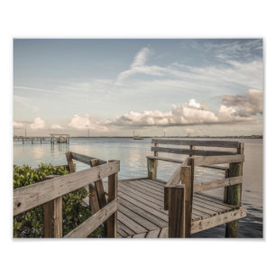 Sunset Over Ellenton Florida - Photo Print