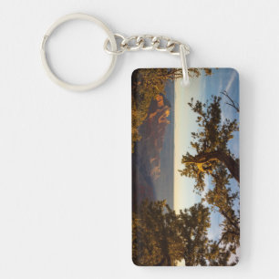 Sunset over Grand Canyon Key Ring