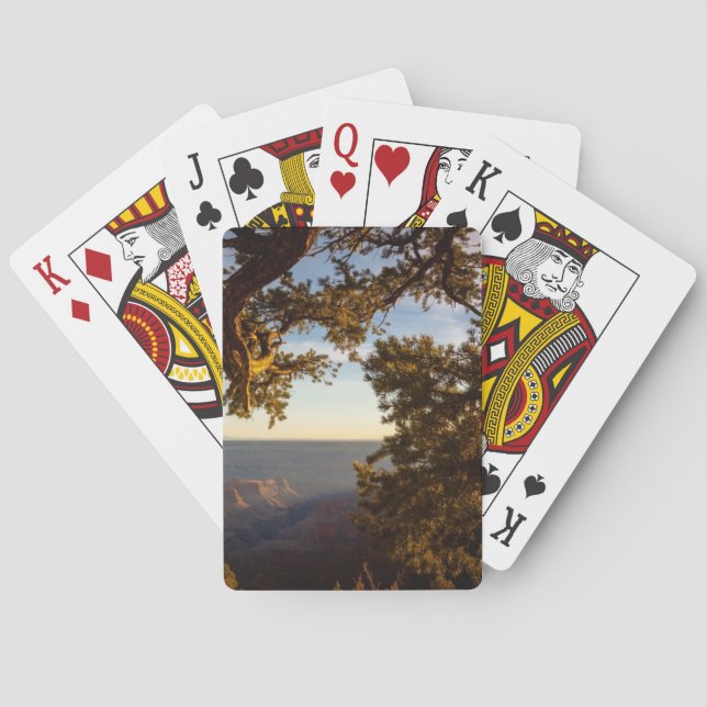 Sunset over Grand Canyon Playing Cards (Back)