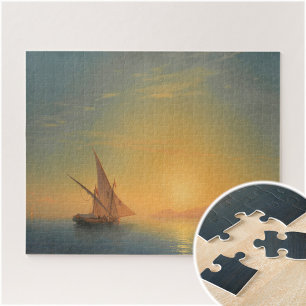 Sunset Over Ischia, Aivazovsky   Jigsaw Puzzle