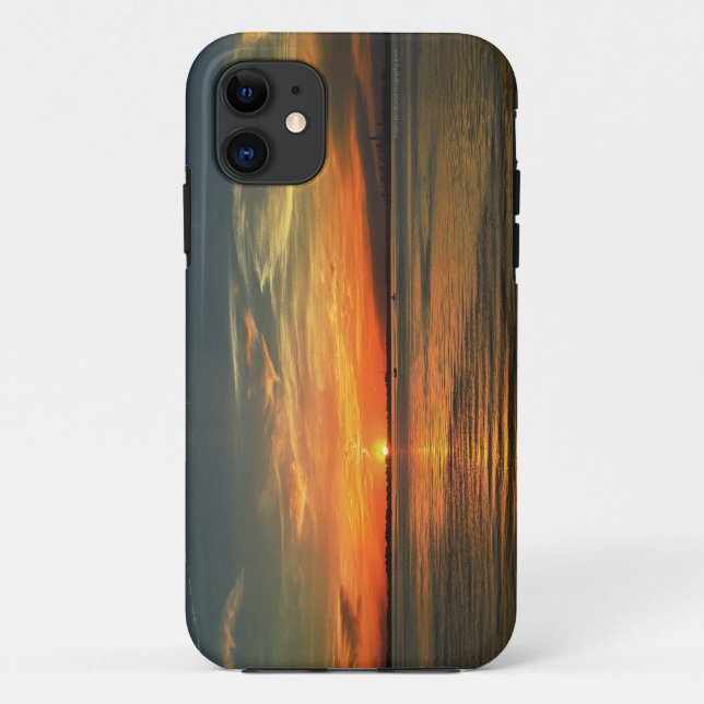 Sunset Over Jamaica Bay in Rockaway Beach Case-Mate iPhone Case (Back)