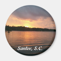 Sunset over Lake Marion Santee SC