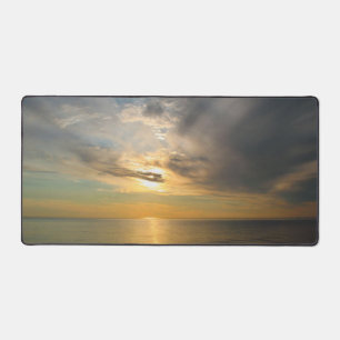 Sunset Over Lake Superior — The Breakers Desk Mat