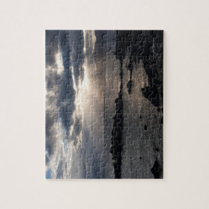 Sunset over Lanzarote Jigsaw Puzzle