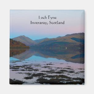 Sunset over Loch Fyne, Scotland Magnet