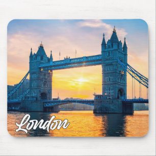 Sunset Over London, England, United Kingdom Mouse Pad