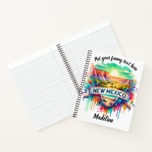 Sunset over New Mexico's vibrant art scene Notebook