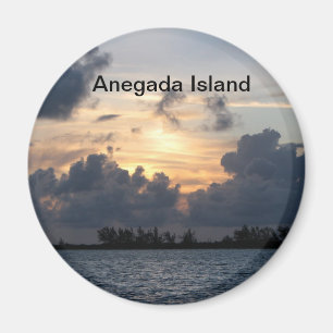 Sunset over Pomato Point Magnet