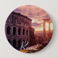Sunset over Rome Colosseum in Rome
