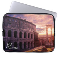 Sunset over Rome Colosseum in Rome