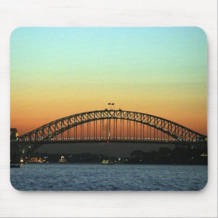 Sunset over Sydney Harbour Bridge, Australia Mouse Pad