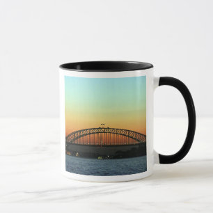 Sunset over Sydney Harbour Bridge, Australia Mug