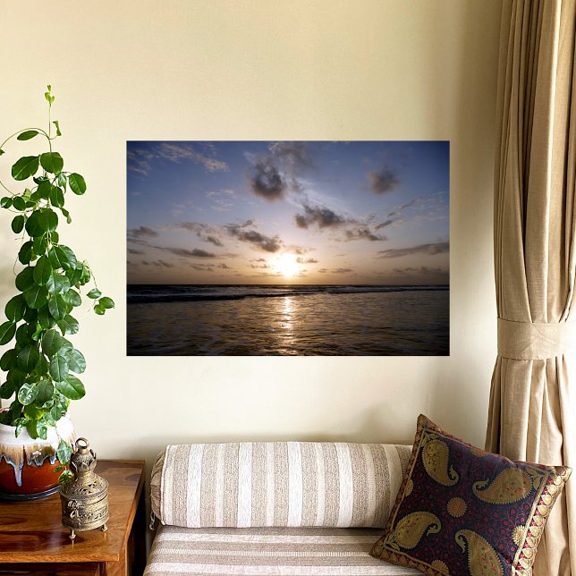 Sunset over the Arabic Sea Canvas Print (Creator Uploaded)