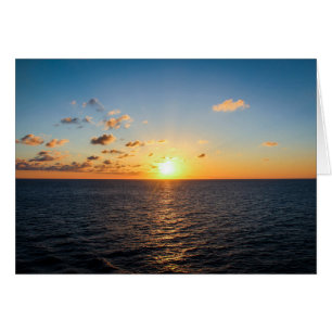 Sunset Over The Atlantic Ocean