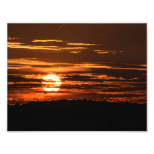 Sunset Over the Bay Photo Print