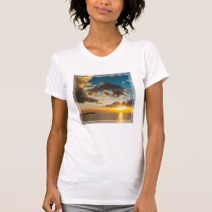 Sunset Over The Ocean, Fiji T-Shirt