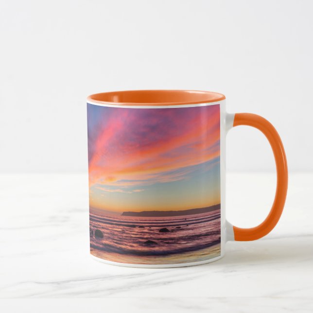 Sunset over the Pacific from Coronado 2 Mug (Right)