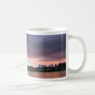 Sunset Over The Park Coffee Mug