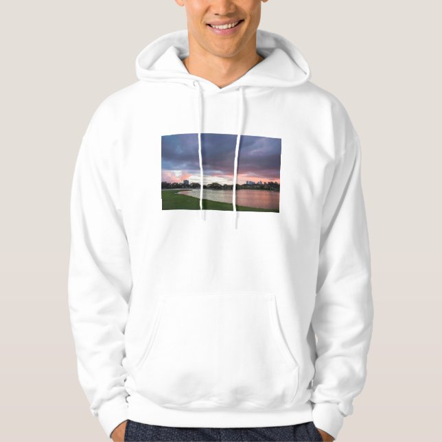 Sunset Over The Park Hoodie (Front)