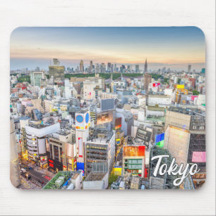 Sunset Over Tokyo, Japan Mouse Pad