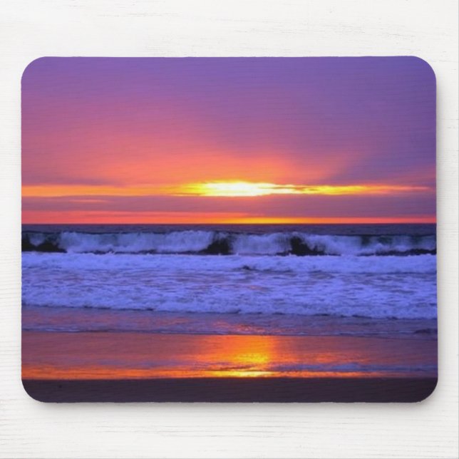 Sunset Over Water Mouse Pad (Front)