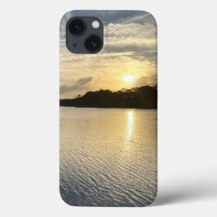 Sunset Over Wildcat Lake iPhone Cases
