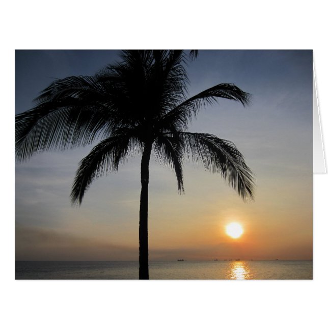 sunset palm big (Front Horizontal)