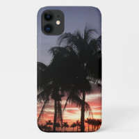 Sunset Palm Trees