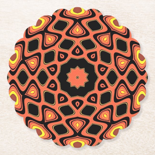 SUNSET PAPER COASTER (Front)