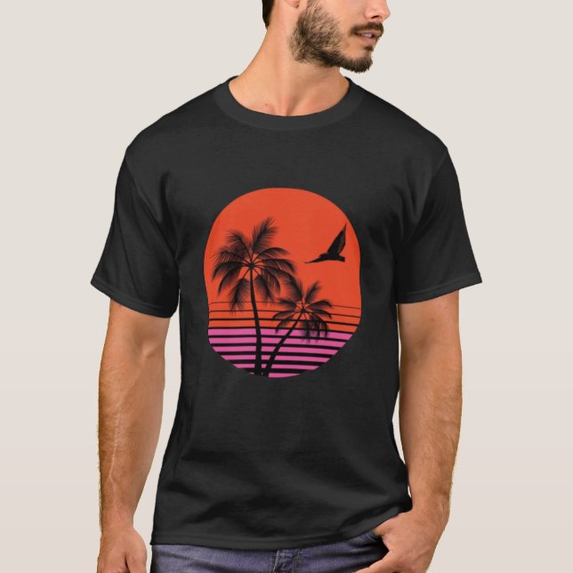 Sunset Paradise,  T-Shirt (Front)