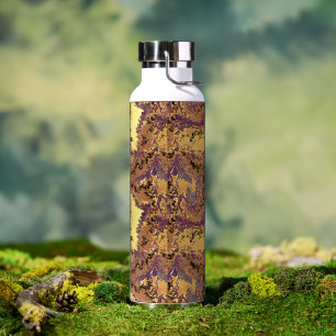 Sunset pattern water bottle