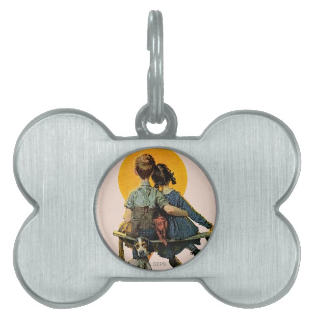 Sunset Pet Tag (Front)