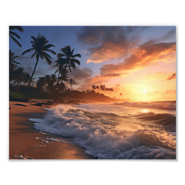 Sunset Photo Print (Front)