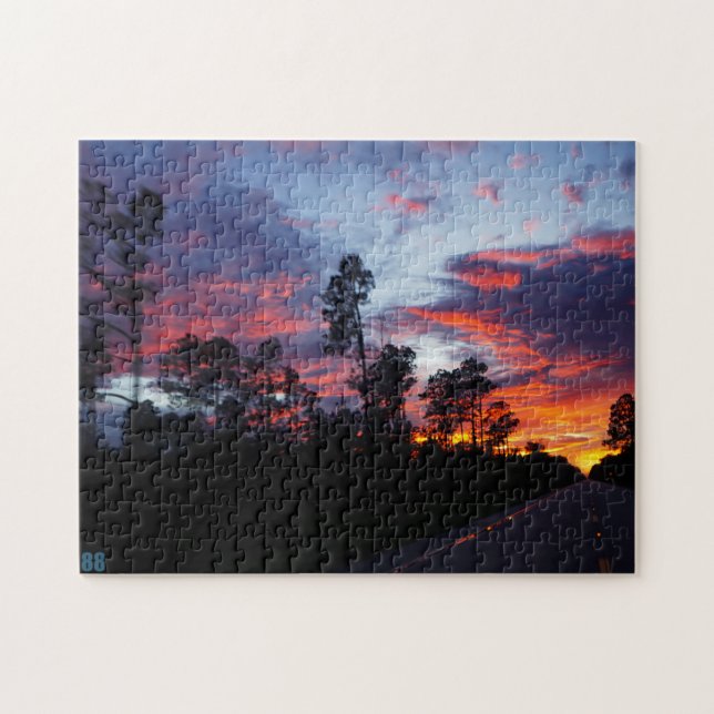 Sunset photo puzzle (Horizontal)