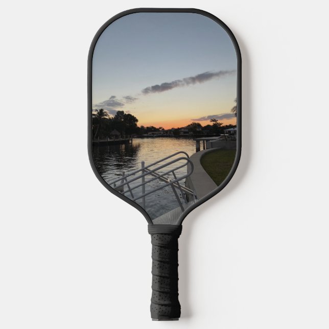 sunset pickle ball racket pickleball paddle (Front)