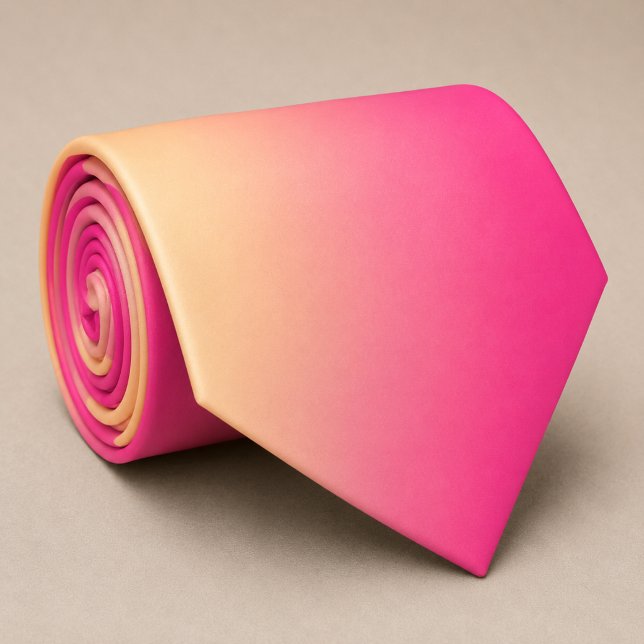 Sunset Pink Gradient  Tie (Creator Uploaded)