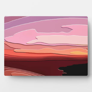 SUNSET PLAQUE