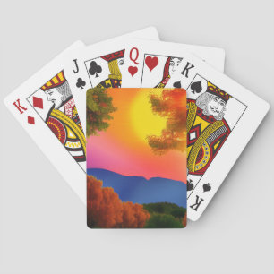 Sunset Playing Cards