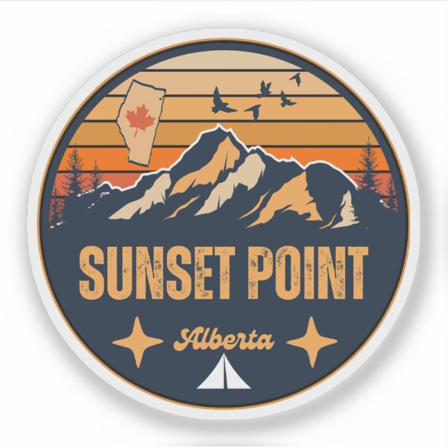 Sunset Point, Alberta (Front)