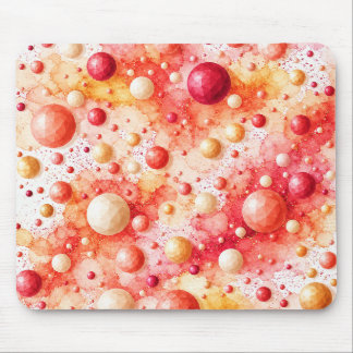 Sunset Poly Bubbles Mouse Pad