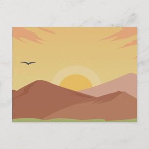 Sunset Postcard
