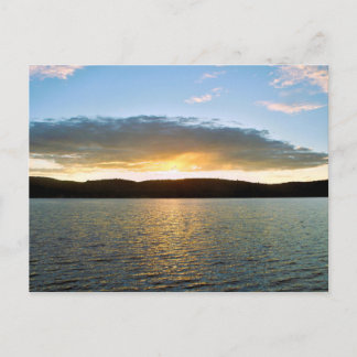 Sunset postcard