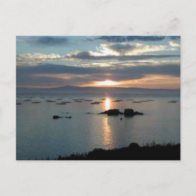 Sunset Postcard (Front)