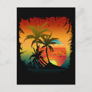 SUNSET  POSTCARD