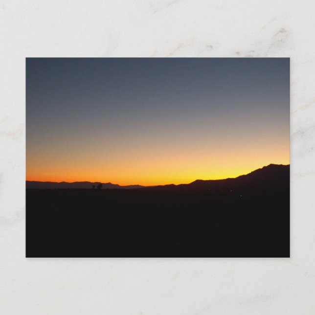 Sunset Postcard (Front)